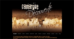 Desktop Screenshot of camargue-decouverte.fr